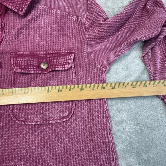 BRIGGS Women's S Blouse Pink Cotton Blend e0401 - Picture 4 of 7